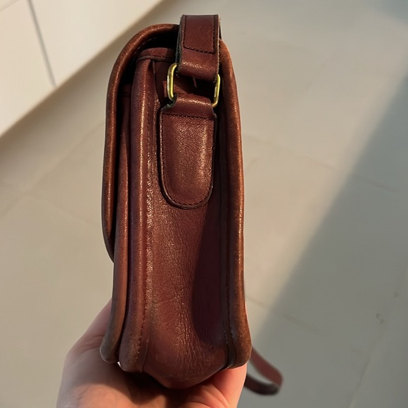 Coach Penny pocket vintage brass turnlock crossbody bag USA - Picture 13 of 14